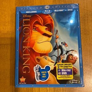 Lion King New Blue-ray DVD set